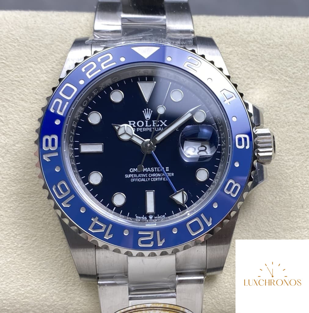 Replica Rolex GMT Master M126719 1:1 Best Edition AR Factory Blue Bezel