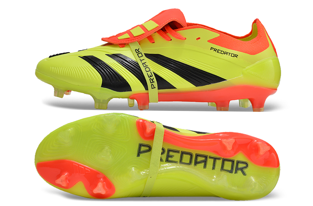 PREDATOR ACCURACY+ FG BOOTS-Yellow Red