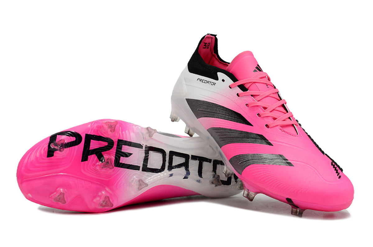 PREDATOR ACCURACY+ FG BOOTS-Pink White