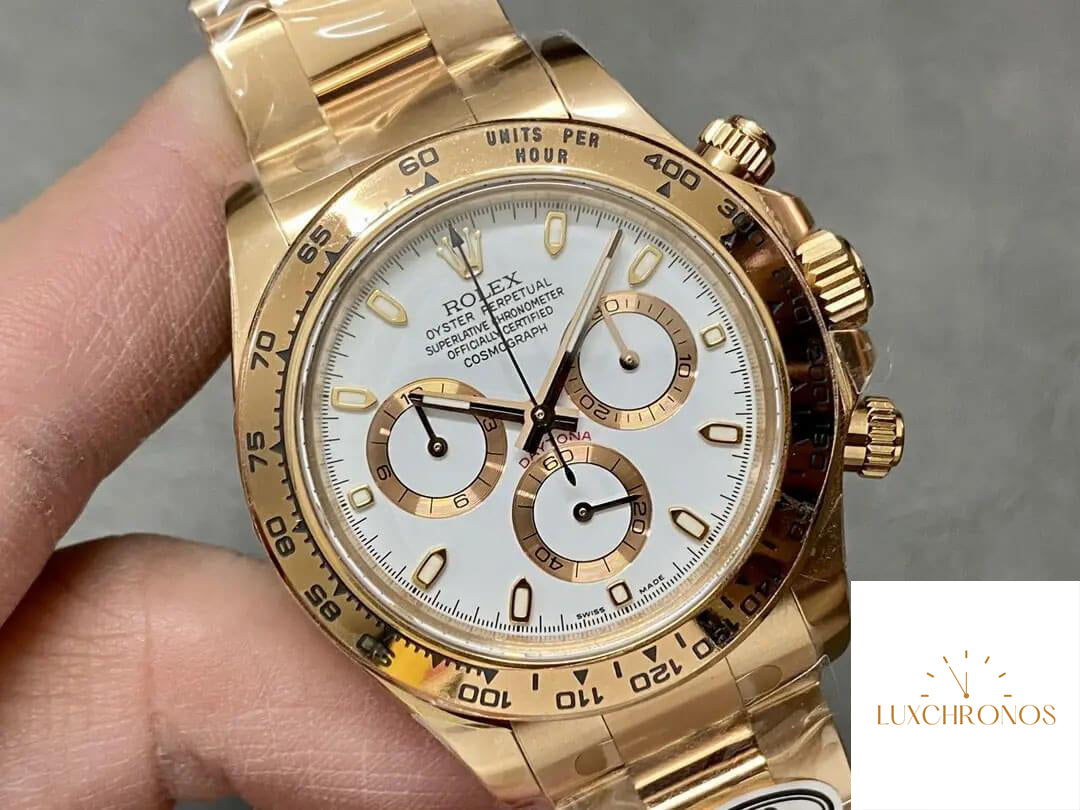 Replica Rolex Cosmograph Daytona M116505-0010 1:1 Best Edition Clean Factory V3 Rose Gold