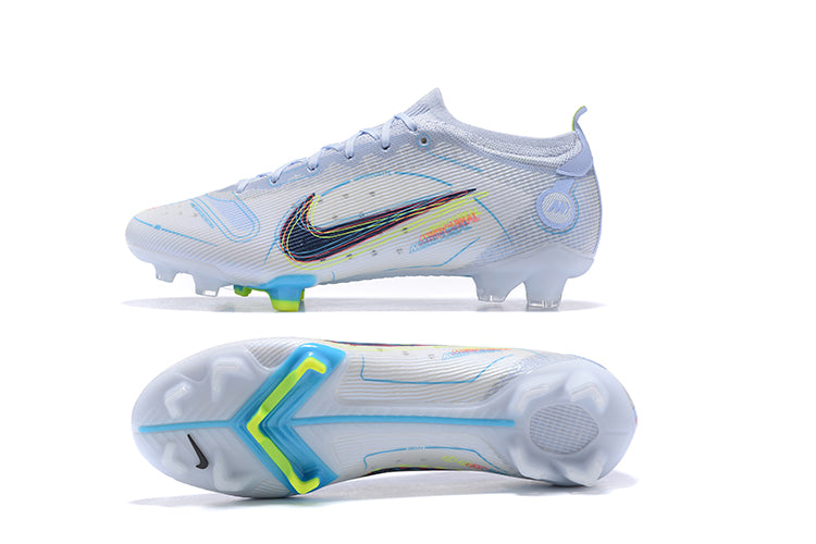 Mercurial Vapor XIV Elite FG-White Blue