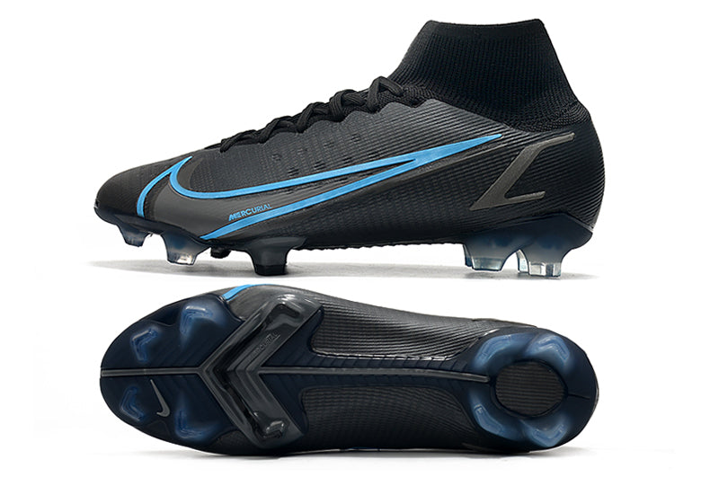 Nike Superfly 8 Elite FG-Black & Blue