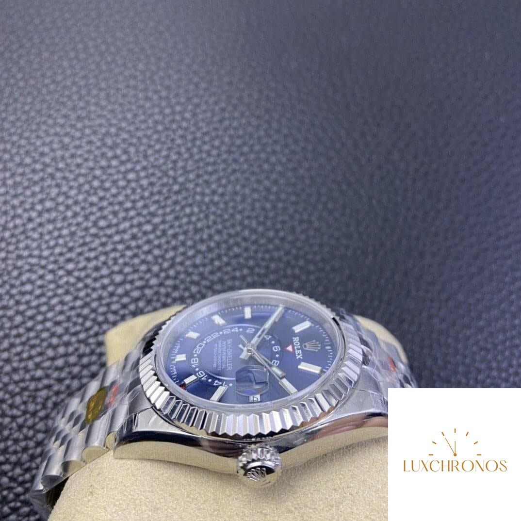 Replica Rolex Sky Dweller M336934-0006 1:1 Best Edition Noob Factory V2 Blue Dial