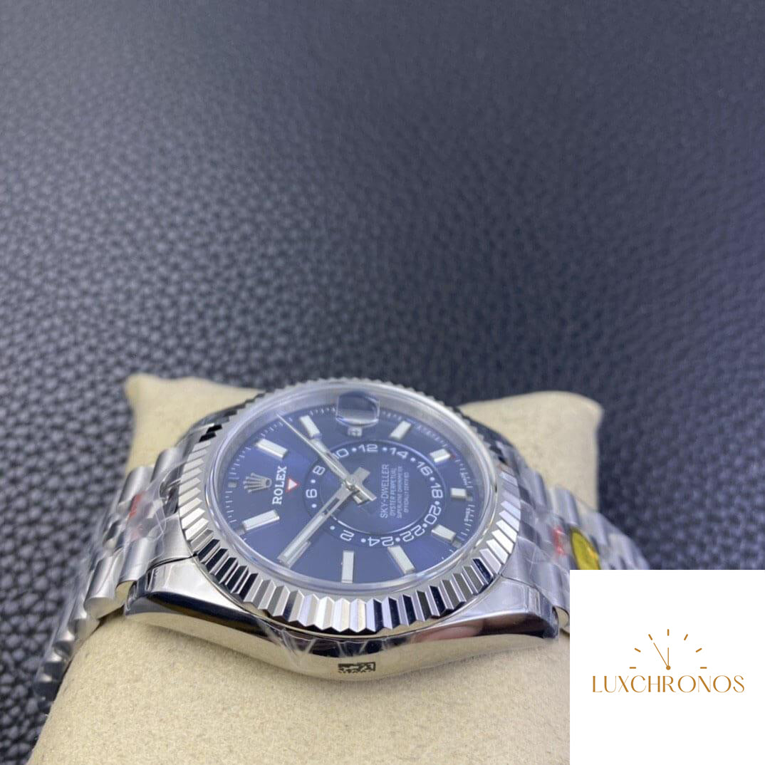 Replica Rolex Sky Dweller M336934-0006 1:1 Best Edition Noob Factory V2 Blue Dial