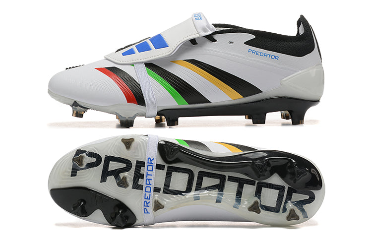 PREDATOR ACCURACY FG BOOTS-Black White Color