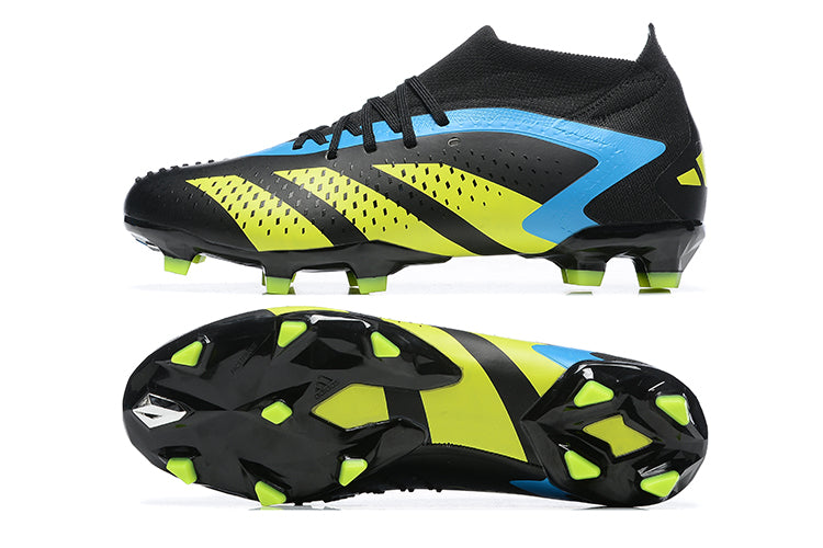 PREDATOR ACCURACY+ FG BOOTS-Black Blue Green