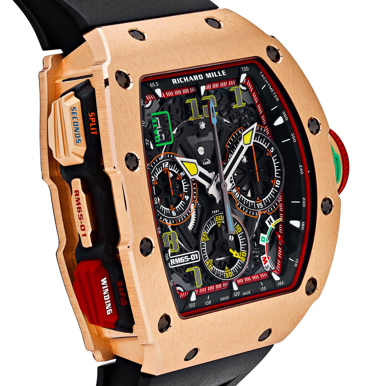 RM 65-01 Automatic Chronograph Full Rose Gold