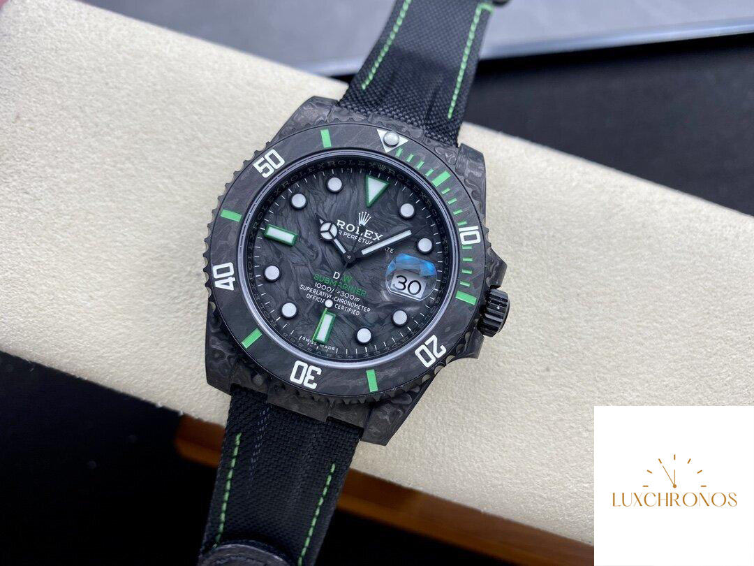 Replica Rolex Submariner DIW Modified 1:1 Best Version VS Factory Carbon Fiber Dial