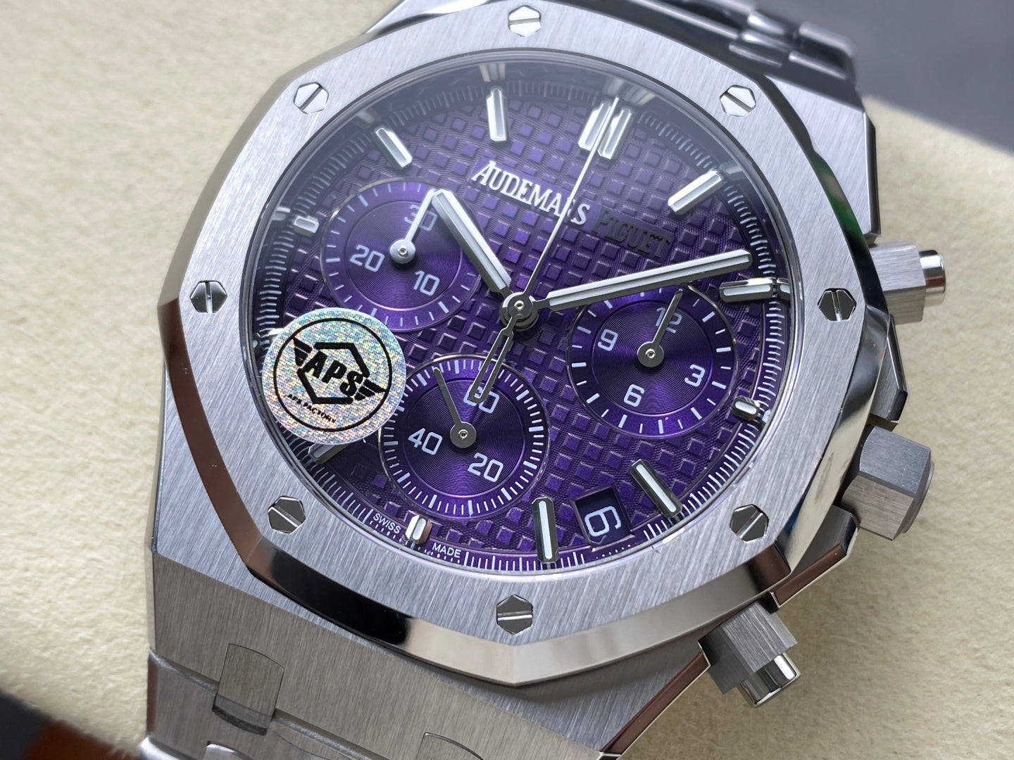 APS factory Audemars Piguet 26240 4401 integrated timing movement 41mm