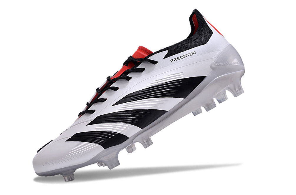 PREDATOR ACCURACY+ FG BOOTS-White Black S
