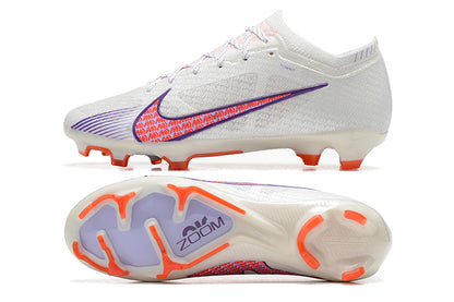 Nike Air Zoom Mercurial Vapor XV Elite FG-White&Purple&Orange