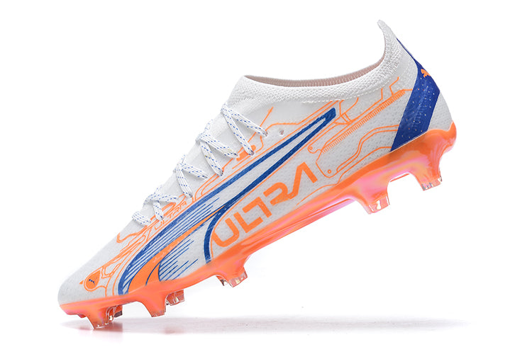 Puma Ultra Ultimate FG-White&Orange