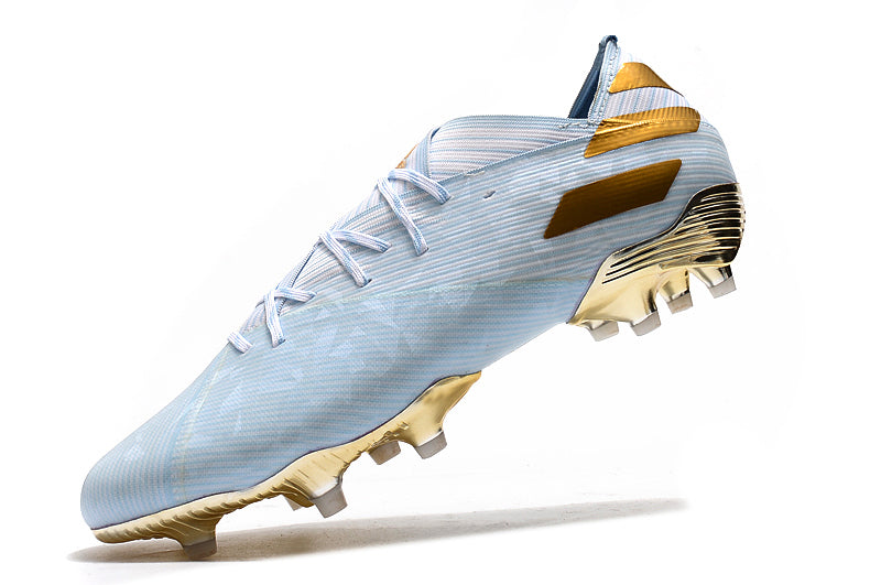 Adidas Nemeziz 19.1 FG-White & Gold