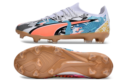 Puma Ultra Ultimate FG-White Blue