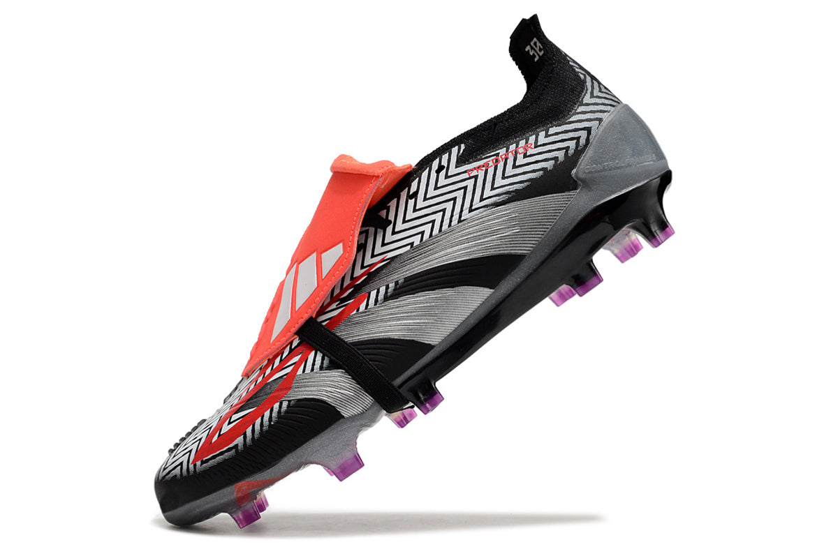 PREDATOR ACCURACY+ FG BOOTS-Black White Red