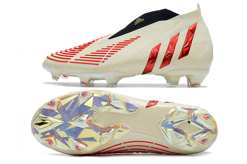 Adidas Predator FIFA World Cup Qatar 2022 Edge+  White & Red FG