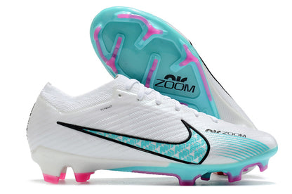 Nike Air Zoom Mercurial Vapor XV Elite FG-White&Blue&Red