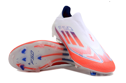 Adidas F50 FG-White Orange 1