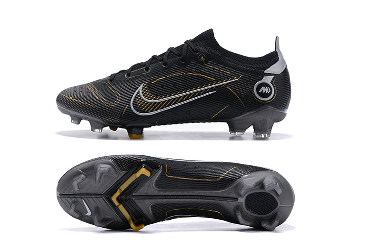 Nike Mercurial Vapor XIV Elite FG-Black&Grey