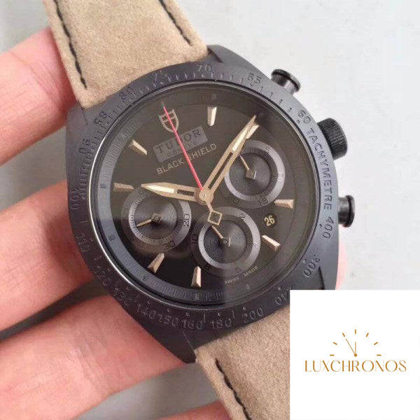 Replica Tudor Fastrider Black Shield M42000CN-0016 ZF Factory Mechanical Watches 1:1 Best Edition Swiss ETA7753