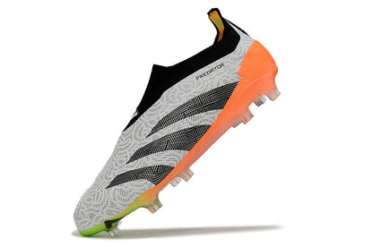 PREDATOR ACCURACY+ FG BOOTS-White Black Orange
