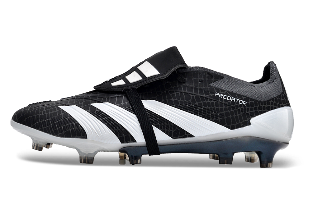 PREDATOR ACCURACY+ FG BOOTS-Black White