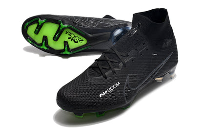 Air Zoom Mercurial Superfly IX Elite FG-Black Green