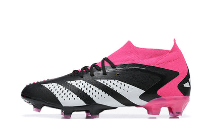 Adidas Predator Accuracy+ FG Boots-Pink&Black&White