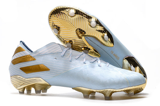 Adidas Nemeziz 19.1 FG-White & Gold