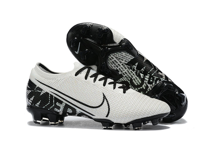 Nike Mercurial Vapor 13 Elite FG-White&Black
