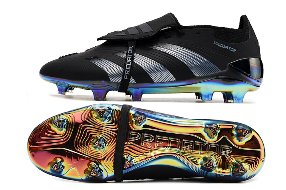 PREDATOR ACCURACY+ FG BOOTS-Black Blue Gold