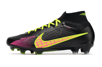 Nike Air Zoom Mercurial Superfly IX Elite FG-Black Colour Green