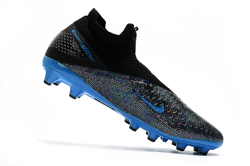 Nike Phantom VSN 2 Elite DF AG-PRO-Black & Blue