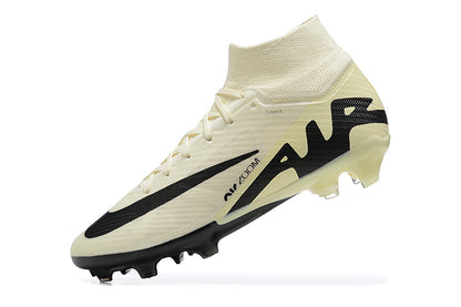Nike Air Zoom Mercurial Superfly IX Elite FG-Beige&Black