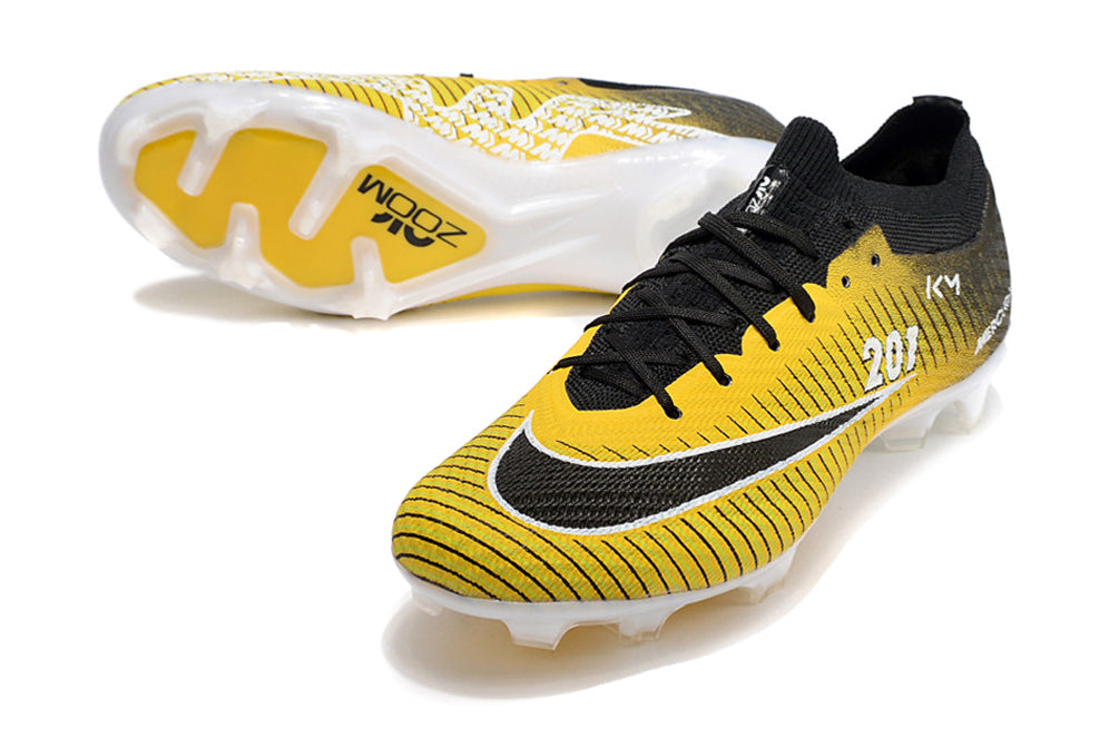 Nike Air Zoom Mercurial Superfly IX Elite FG-Yellow Black