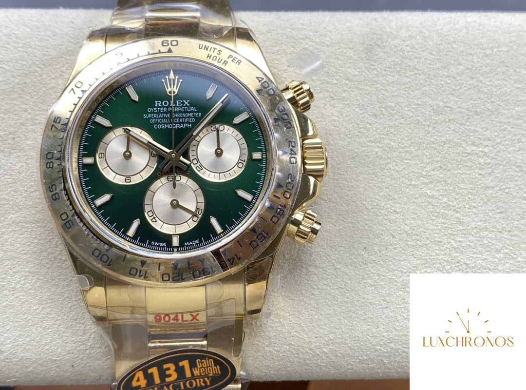 Replica Rolex Daytona 126508-0008 1:1 Best Version QF Factory Green Dial