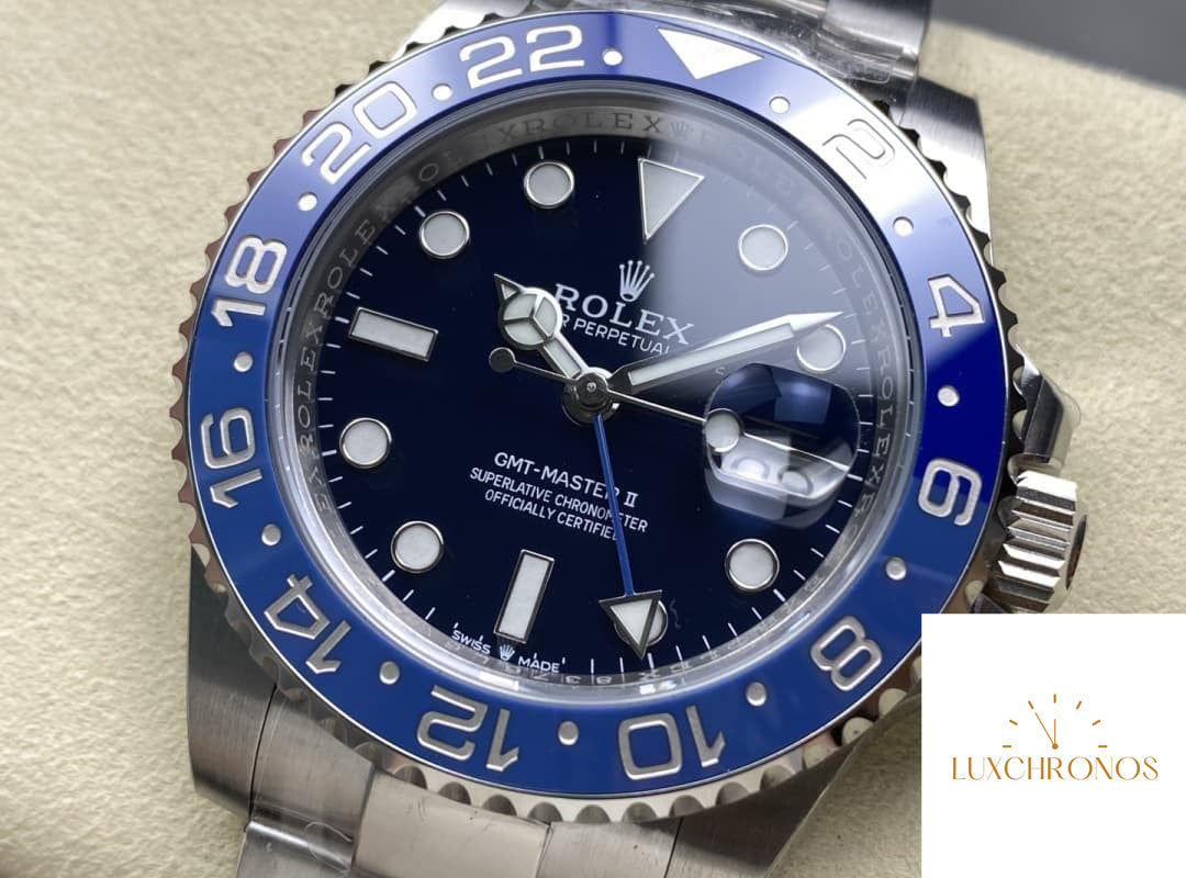 Replica Rolex GMT Master M126719 1:1 Best Edition AR Factory Blue Bezel