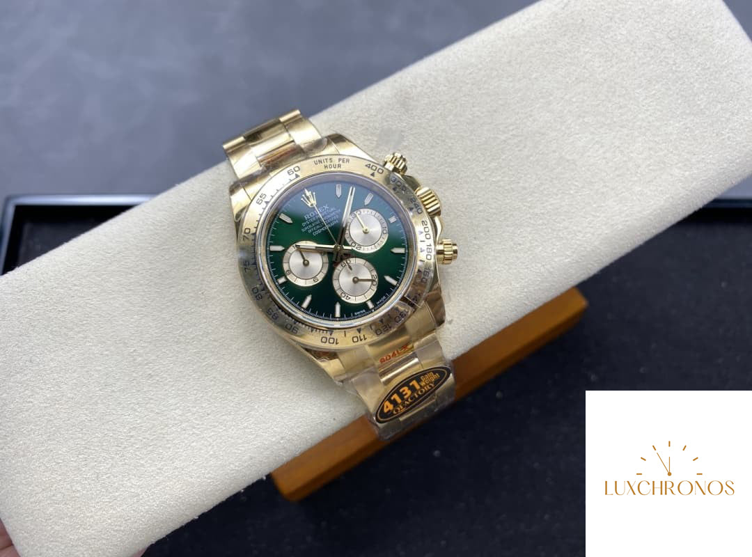 Replica Rolex Daytona 126508-0008 1:1 Best Version QF Factory Green Dial