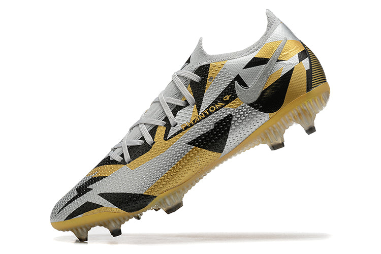 Nike Phantom GT2 Elite FG-Silver&Black&Gold