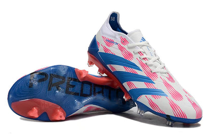PREDATOR ACCURACY+ FG BOOTS-Pink White Blue