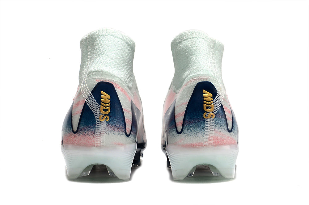 Air Zoom Mercurial Vapor 16 Elite FG-White Dark Blue H
