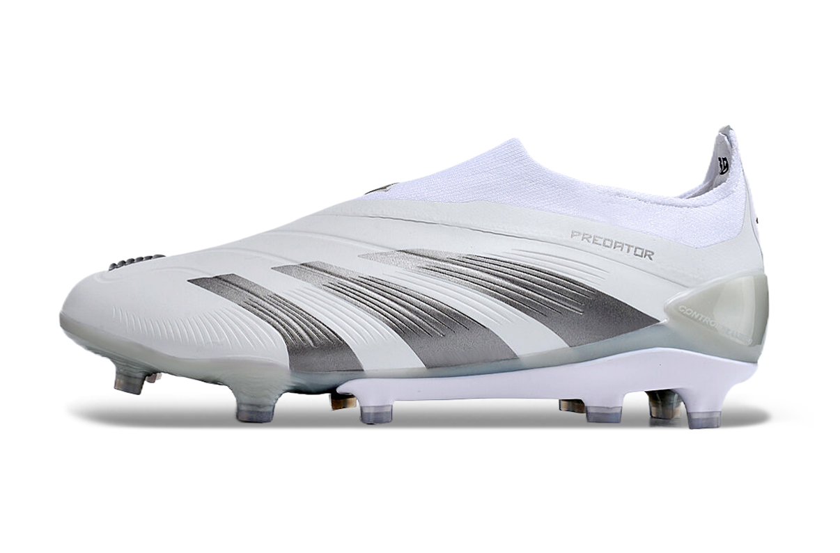 PREDATOR ACCURACY+ FG BOOTS-White Silver