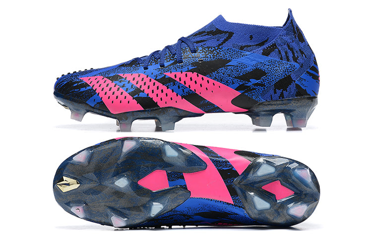 Adidas Predator Accuracy+ FG Boots-Blue&Pink