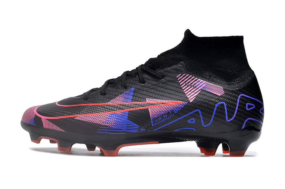 Air Zoom Mercurial Superfly IX Elite FG-Black Purple H