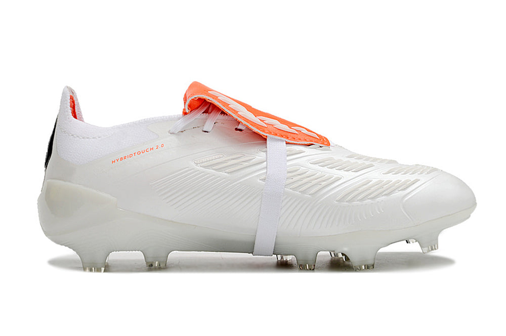 PREDATOR ACCURACY+ FG BOOTS-White  Orange 1