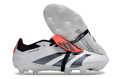 PREDATOR ACCURACY+ FG BOOTS-White Red