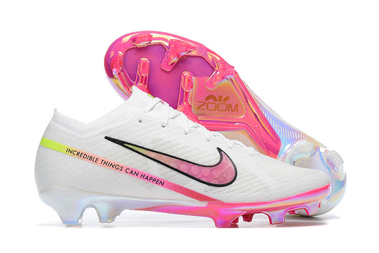 AIR Zoom Mercurial Vapor 15 Elite XXV FG-White&Pink
