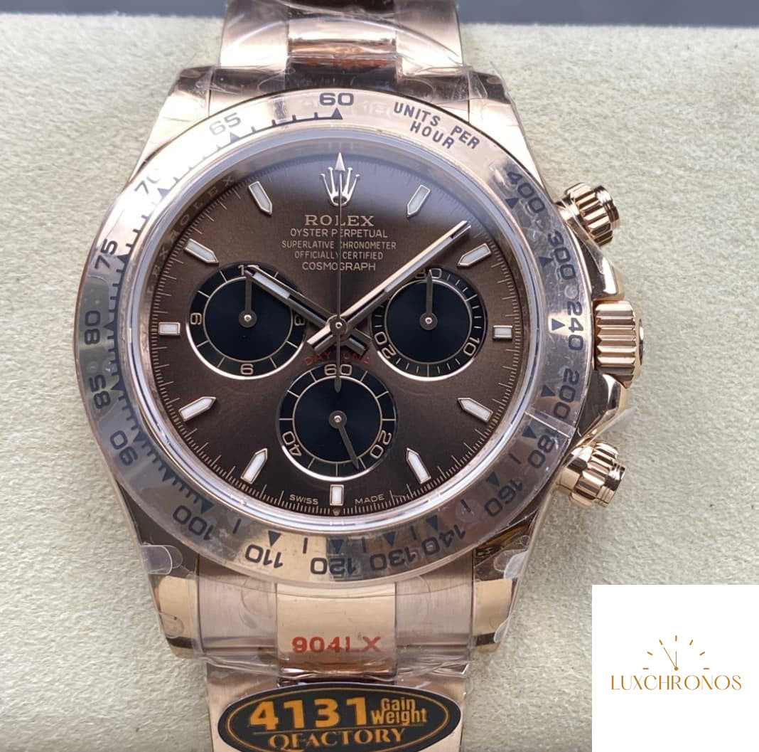 Replica Rolex Daytona 126505-0005 1:1 Best Version QF Factory Rose Gold