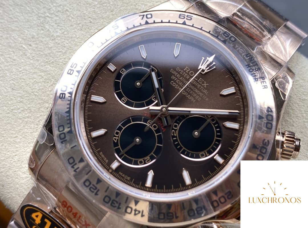 Replica Rolex Daytona 126505-0005 1:1 Best Version QF Factory Rose Gold