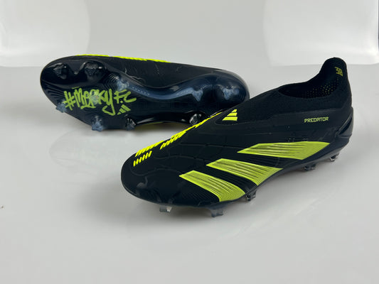 PREDATOR ACCURACY+ FG BOOTS-Black Yellow
